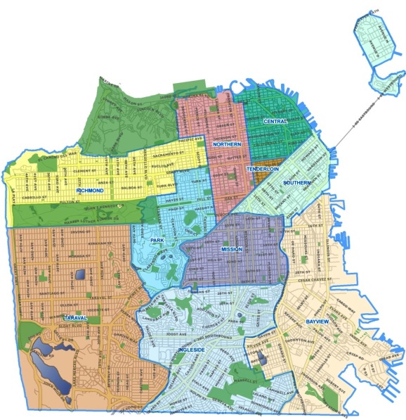 District Map SF